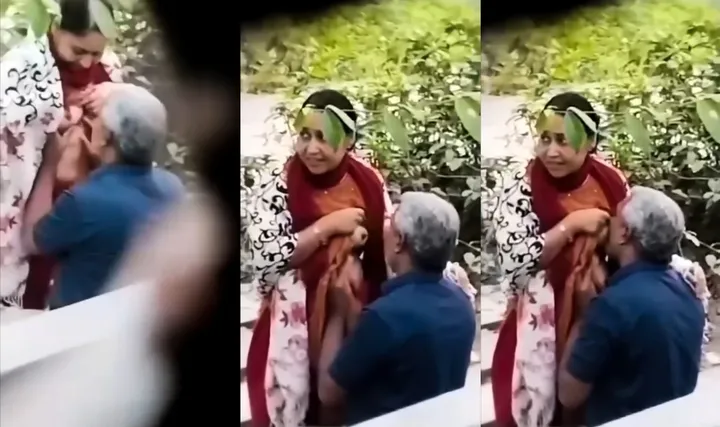 Desi Man Sucking Aunty Boobs Hidden Recording