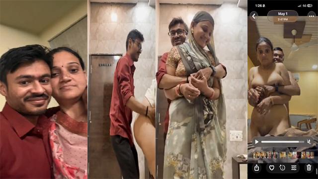 Mature Aunty Affair Fucking Young Neighbour Guy
