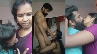 Telugu Mallu Couple Fucking – With Horny Expressions
